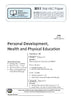 2011 Trial HSC PDHPE