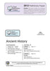 2012 Trial Prelim (Yr 11) Ancient History
