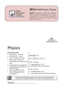 2016 Preliminary Physics (Yr 11)