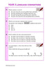Yr 3 Language Conventions Test 3