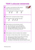 Yr 3 Language Conventions Test 5