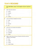 Year 5 NAPLAN Reading Test 5